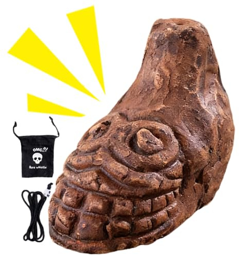 Horrible Sound Whistle, Realistic Loud Scream Pottery Horn, Scary Stage Performance Accessory, Halloween Carnival Prank Gadget, Fun Party Noise Maker, for Friends Gatherings April's Day Theme Event
