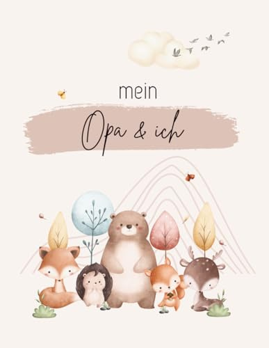 Mein Opa & ich - Erinnerungsbuch zum Ausfüllen | 72 Seiten | DinA4 | Softcover