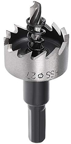 Sourcingmap 27mm HSS Drill Bit Hole Saw Cutter for Metal Alloy Wood