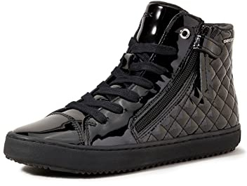 Geox J Kalispera Girl D, Sneakers Niñas, Negro, 41 EU
