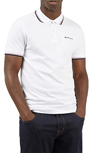 Ben Sherman Mens Short Sleeved Regular Fit Signature Polo Shirt