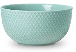Lyngby Porcelæn Schale Ø13 cm Rhombe Color Mix & Match aus Porzellan, Mint