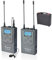 Venidice 96-Channel Professional UHF Wireless Lavalier Microphone System, Lapel Clip On Mic (394 Foot) for Smartphone Canon Nikon Sony DSLR Camera Camcorders (1 Transmitter + 1 Receiver)