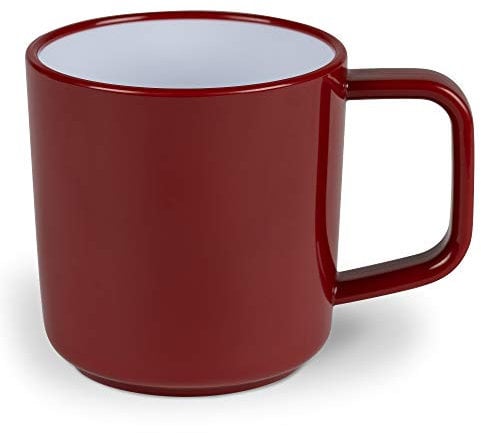 Kampa Melamine Ember Red Mug Set (Pack of 4)
