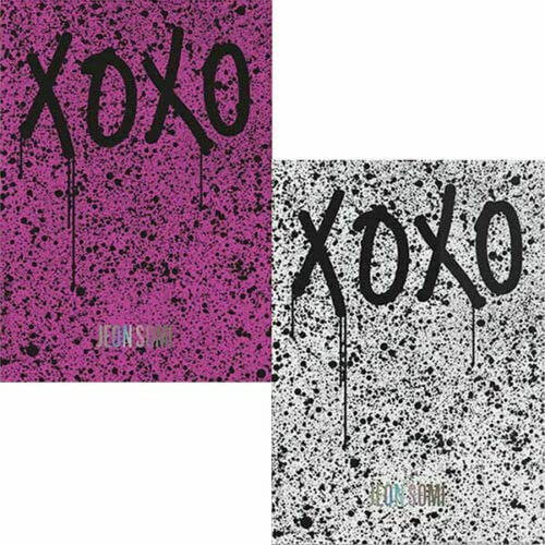 JEON SOMI XOXO The First Album ( X / O ) RANDOM Ver. 1ea CD+1ea Photo Book+8ea Post Card+1ea Mini Note+1ea Sticker Set(1set 2ea)+1ea Pin Button+1ea Photo Card
