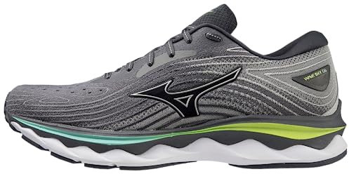 Mizuno Wave Sky 6, Zapatillas para Correr Hombre, Tono silencioso, Plateado, 43 EU