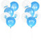 HONMOK 60 Stück Oktoberfests Party Luftballons Bayrische Luftballons Blau Weiße Ballons Oktoberfest-Deko Bavaria Latexballons Heliumballon für Bayrisch Wiesn Oktoberfests Party Dekoration