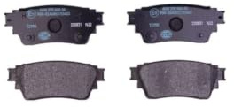 HELLA 8DB 355 040-501 Bremsbeläge | Kompatibel mit: MITSUBISHI ECLIPSE CROSS, OUTLANDER III, OUTLANDER III Van