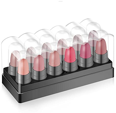 Allbestaye 12 Farben Mini Lippenstift Matt Set Wasserfest Klavier Geschenkset Makeup Set Women 12pcs Lipsticks Set (B)