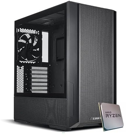 EMCA4 Computer Gaming PC Assemblato Ryzen 9 7900X - RX 7900 XT 20GB - Ram 32GB 6000mhz DDR5 - SSD M.2 1TB nvme - WINDOWS 11 - Dissipatore a Liquido 360mm