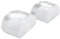 Athyior 2 Stück transparente Türstopper für Boden – selbstklebender Türstopper aus robustem Acryl, rutschfest, kratzfest, langlebig, Schalldämpfung für Holz, Fliesen, Teppichoberfläche, Zuhause, Büro