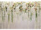 MIRRORANG 3x2,5m Hochzeit Hintergrund Pro Rezeption Weiß Blumen Vorhang Blumen Hochzeit Zeremonie Hintergrund Brautdusche Dekorationen Banner Babydusche Lieferungen Hochzeit Foto Hintergrund, Vinyl
