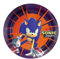BeenSmile, 8 PLATOS 18 CM SONIC PRIME, Platos Desechables para Fiesta de Cumpleaños Infantil, Artículos de Decoración para Fiestas Temáticas