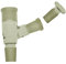 Adattatore in vetro 18,8/14 mm testa in vetro Bong testa raccordo per tubo Labasics adattatore in vetro adattatore adattatore adattatore testa filtro testa per fischietto in vetro bong