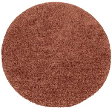 RugVista Aris Teppich - Rost Teppich Ø 150 Moderner, Rund Teppich