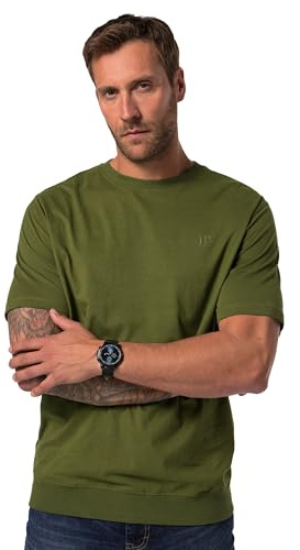 JP 1880 Herren große Größen Übergrößen Menswear L-8XL T-Shirt, Basic, Bauchfit, Halbarm, XXL bis 10XL