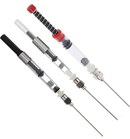 UTHCLO 3St Konverter für Füllfederhalter Federfüller für Füllfederhalter Brunnen zeichenstifte set pen set Tintenaufnahme für Füllfederhalter Tintenwerkzeug nachfüllen Plastik Black