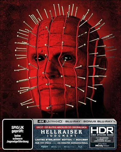 Hellraiser Judgment | Steelbook Full Slip C (Ultra HD Blu-ray + Blu-ray + Bonus-Blu-ray)