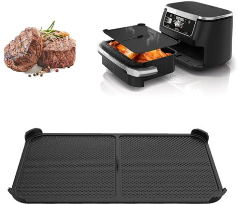 Spritzschutz Heißluftfritteuse,ninja Foodi Flexdrawer10,4 l HeiBluftfritteuse af500eu Silikon SpritzschutzHeiBluftfritteuse Zubehor,Wiederverwendba SilikonHeiBluftfritteuse Zubehör