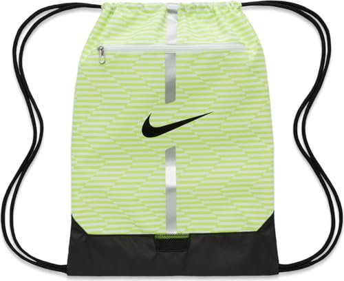 Nike Academy Fußball-Trainingsbeutel (18 L), Volt/Black/Black, DA5435-702, MISC