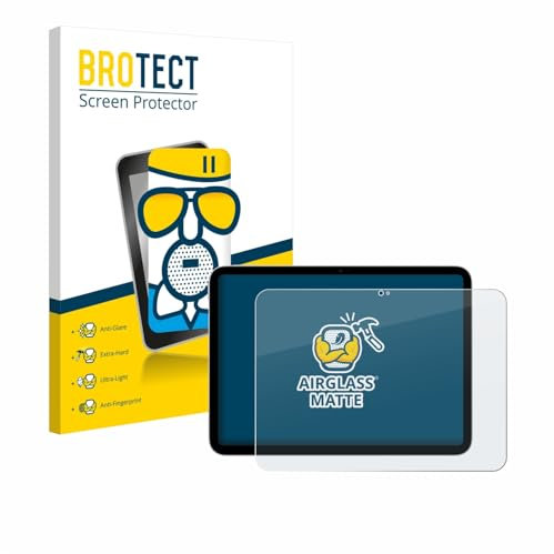 BROTECT Entspiegelungs Schutzglas für Apple iPad A16 11 2025 (11. Gen.) Schutzfolie Panzer Folie Glas Matt [Extrem Kratzfest 9H, Anti-Reflex]