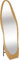 SensaHome Asymmetrischer Standspiegel – Holzrahmen – 160 x 55 cm – Natur