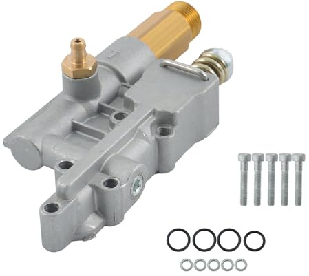 Timunr Outlet Valve Kit 16 Thread Fit for Power Pressure Washer Pumps