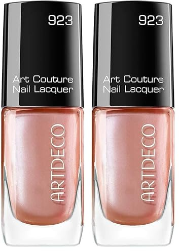 ARTDECO Art Couture Nail Lacquer - Langanhaltender schnelltrocknender Nagellack pearl - 1 x 10ml (Packung mit 2)