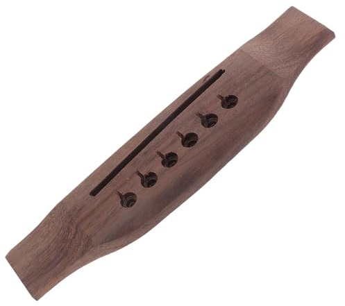JOINPAYA Gitarrenbrücke für Akustische 6-saitige Gitarre Vielseitig Einsetzbar mit Bequemem Griff für Aufnahmen und Auftritte