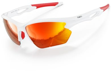 BONDDI Sunglasses Men - Polarized Sports Sun Glasses Ultra Light Unbreakable Frame Eyewear UV400 Protection for Man Women