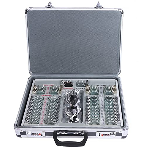 UCanSee 104 Trial Lens Set Metal Rim Aluminum Case Free Trial Frame