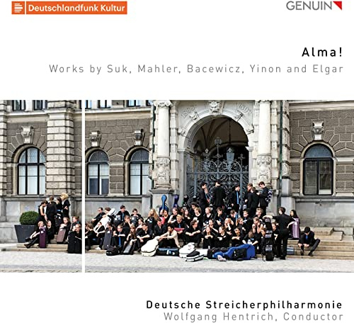Alma! Works by Suk, Mahler, Bacewicz, Yinon and Elgar