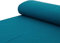 Baumwoll - Sweat Stoff kuschelweich Alpenfleece einfarbig dunkel petrol - Meterware ab 25 cm x 150 cm - Stoff zum Nähen