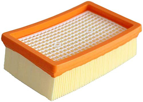 WuYan Filtro a pieghe piatte compatibile con Karcher MV4 MV5 MV6 WD4 WD5 WD6