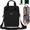 ZINZ Schlanke und erweiterbare Tasche 12,9 13 Zoll Reise-Laptop-Schultertasche für MacBook Air 13 M3/M2/M1, MacBook Pro 13 M2/M1, iPad Pro 12,9/13/11, iPad Air 13,B02K01