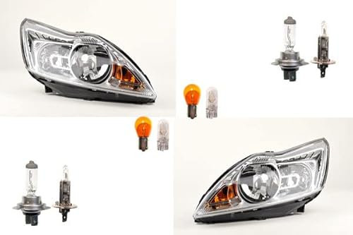 Johns, passend für Ford Focus Scheinwerfer 05 02/08-01/11 + Leuchtmit. Set links rechts