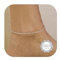 ORAZIO Bracelet de Cheville en Argent Sterling 925 Bracelets de Cheville Multicouches pour Femmes Coeur Boule Ronde Bracelets de Cheville Chaîne Réglable Été Plage Pied Bijoux