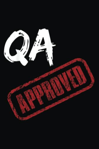 Software QA Tester N-Book QA Approved: Journal notebook