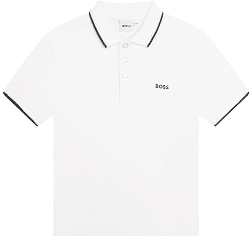 BOSS Kids Small Logo Short Sleeve Polo Shirt