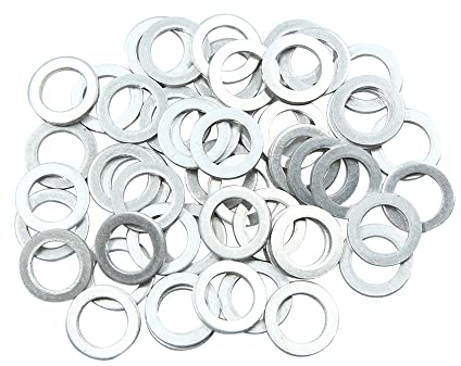 A ABSOPRO Huile Broyage Rondelles 12mm ID. 19,7mm OD. Vidange Bouchon Joints (Ensemble de 50)