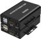 HDMI 60M KVM solo extensor de red en cable cat5/6 ethernet 1080P USB KVM HDMI Extender Audio Video Converter Local loop out para PC Ps5 Loptop HDTV