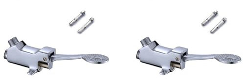 Bntaomle 2 x Pedal, Schalter, Schalter, Kupfer, Becken, einzigartig, kalt, Krankenhaus, Hotel, Pedal