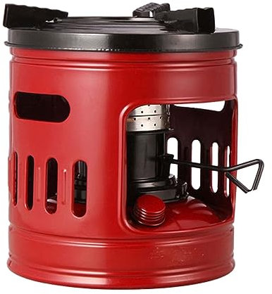 Dubbulon Chauffage Au Pétrole - 1.5 L Chauffage Mobile À Pétrole | Chauffage De Tente D'intérieur Portable À Convection À La Paraffine | Fournitures De Cuisine De Randonnée Coupe-Vent