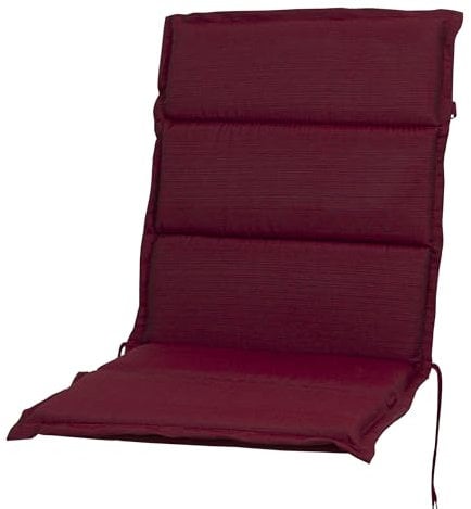 Auflage Niederlehner Elba 50318-300 dunkelrot 105x50x4 cm Sun Garden