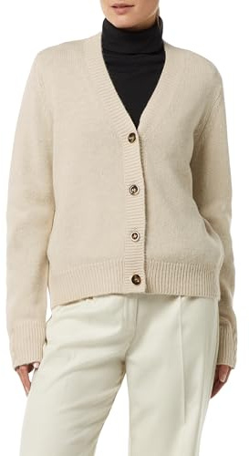Comma Strickjacke mit Zopf-Detail