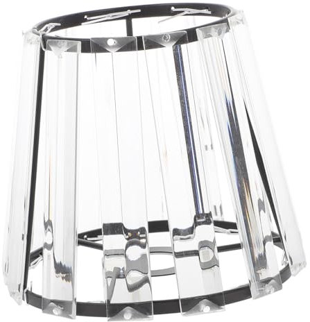 Veemoon Lampen schirm aus transparentem Glas Lampenschirme aus klarem Glas Kronleuchter Lampenschirme Glaskasten Schreibtischlampenschirm klarer Lampenschirm Haushalt kleiner Lampenschirm