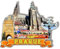 Orlaybar Prag Tschechischer dekorativer Magnet, 3D-Kühlschrank, Stadt, Reise, Souvenir, Touristengeschenke, handgefertigtes Handwerk, Kühlschrankmagnet, Heimdekoration -1179