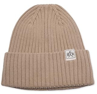 Band of Rascals Kinder Beanie Rib aus Bio-Baumwolle, Clay, Gr. Einheitsgröße