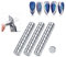 30Pc/Box Round Small Magnet For Nails Art Gel Acrylic Tips Sizing Cutter Maincure Tool Magnetic Attraction
