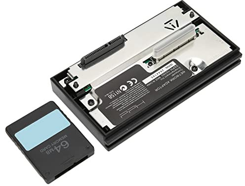 SENECESLI SATA Interface HDD Adapter for PS 2, SATA Interface Network Adapter HDD Hard Disk Adapter Set and FMCB Version 1.953 Memory Card 64 MB Frees McBoot